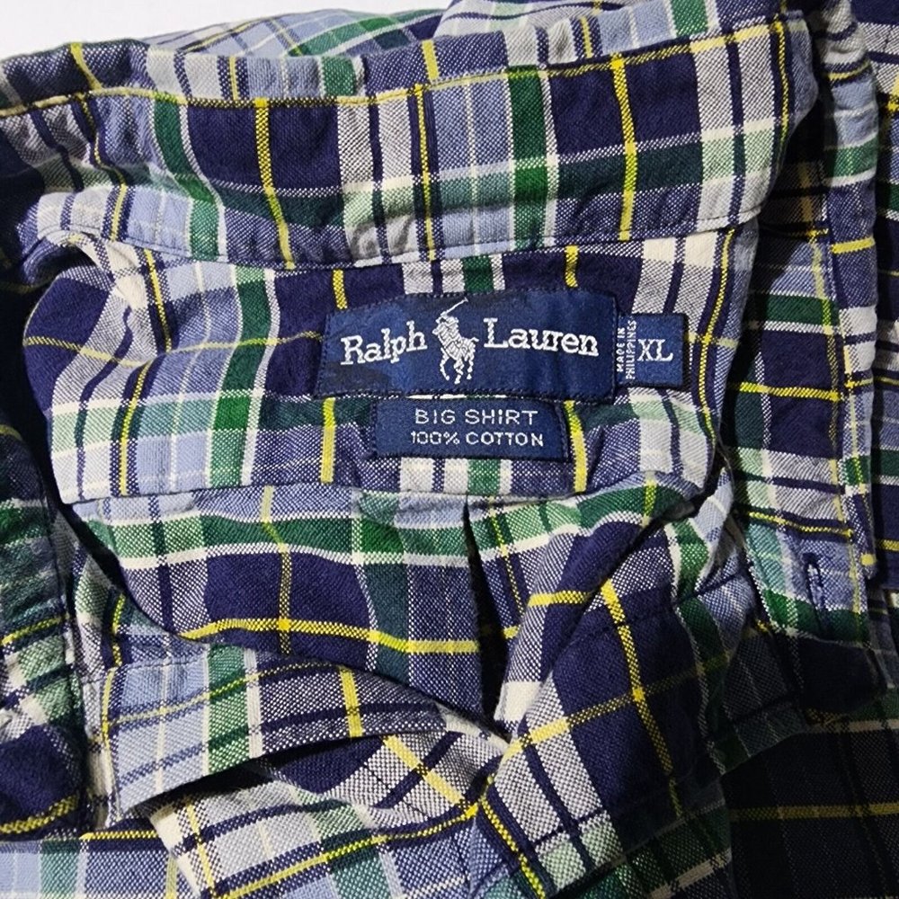 MENS RALPH LAUREN POLO LONG SLEEVE BUTTON DOWN SHIRT‎ - Picture 3 of 3